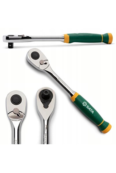 SATA ST13971G CHEIE CU CĂTUȘE PROFESIONALĂ ACȚIONARE RAPIDĂ 1/2 " 72 DE DINȚI