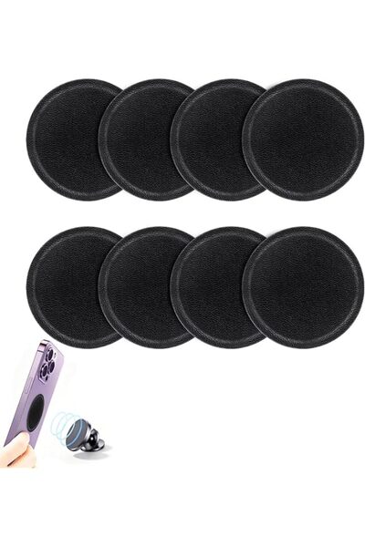 Generic 8 Pack Metal Plates for Magnetic Car Mount, Self-Adhesive Replacement...