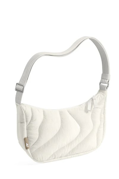 Tomtoc Terra Puffy Series T34 3.5L Snow White Hand and Shoulder Bag - T34S1W1