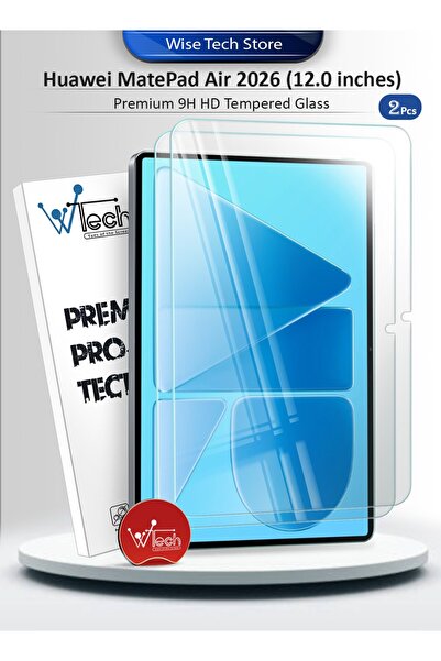 Wtech Huawei MatePad Air 2026 (12.0 inches) Premium Series Curved Edges 9h HD...