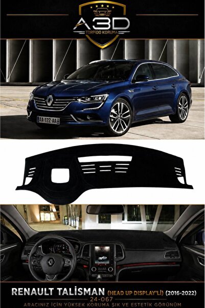 A3D TORPİDO KORUMA Renault Talisman (2016-2022) Front Torpedo Protection Prot...