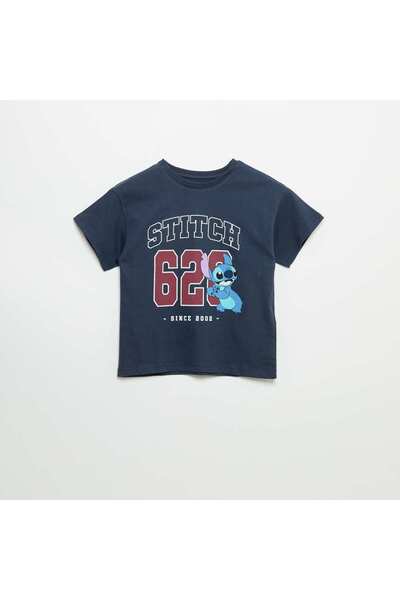 KIABI Disney 'Stitch' short-sleeved T-shirt BLUE