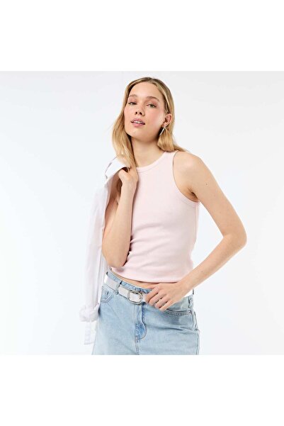 KIABI Sleeveless Tank Top with American Armholes PINK