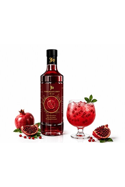 jo drinks Pomegranate syrup