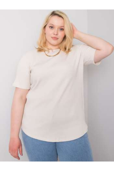 Basic Feel Good Women's Blouse, BASIC FEEL GOOD, Cotton, Short Sleeve, Light ...