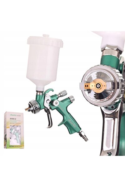 AUARİTA Pistol de vopsit cu duză LVLP de 1.3mm, acoperit cu teflon, 600ml