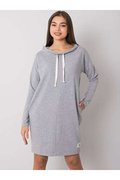 Relevance Women's Dress, RELEVANCE, Cotton, Straight dress, Gray, model RV-SK...