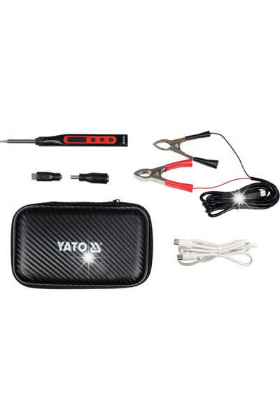 yato STATION DE LIPIT DIGITALĂ PORTABILĂ 65W GROT T12 ADAPTOARE USB SET