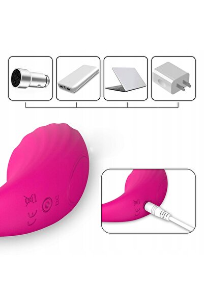 Lelex Oulă vibrantă controlată prin telefon, din silicon, impermeabilă, USB, ...