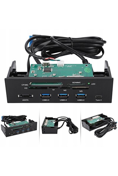 NO BRAND Cititor de carduri intern PC Port USB 2.0 M2 XD MS