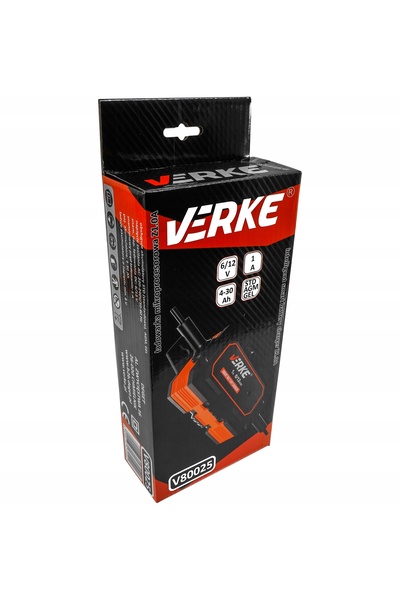 VERKE Convertor de tensiune microprocesorat cu acumulator 6V / 12V