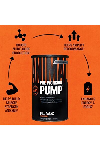 UNIVERSAL ANİMAL PUMP PREWORKOUT 30 PAKET