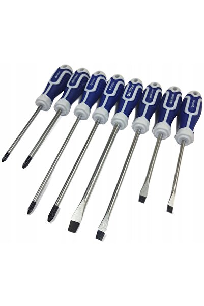Falon Tech Set de șurubelnițe 100 piese cu suport, tipuri SL PH TORX