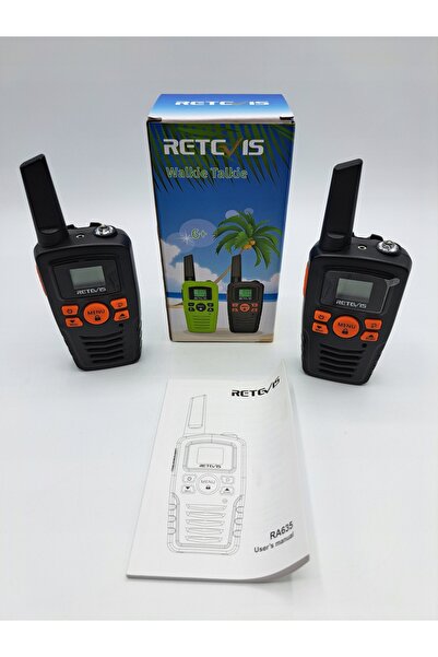 Retevis RA635 Walkie Talkie PMR446, 16 canale, lanternă, 3 km