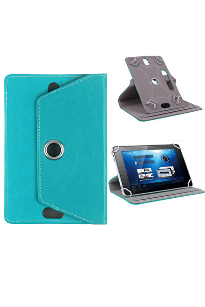 Fuchsia iPad Mini 4-5 ile Uyumlu 7.9 inç 360° Dönebilen Standlı Kapaklı Unive...