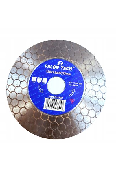 Falon Tech DISC DIAMANTAT 125mm PENTRU PLACĂ DE GRESIA GLAZURĂ ȘLEFUIREȚI TĂI...