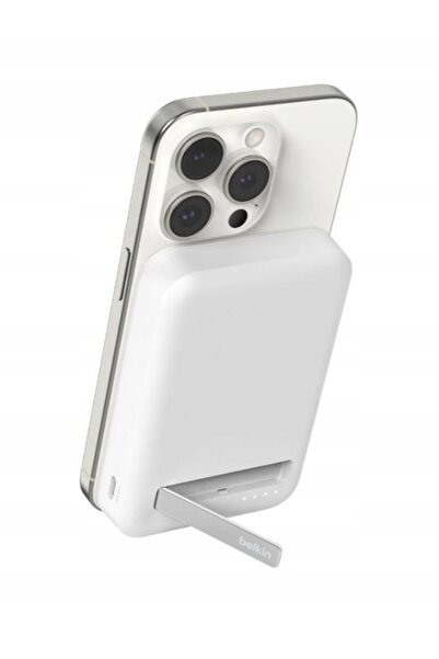 Belkin Powerbank BoostCharge Pro 15W 8000mAh Qi2 compatibil MagSafe Alb