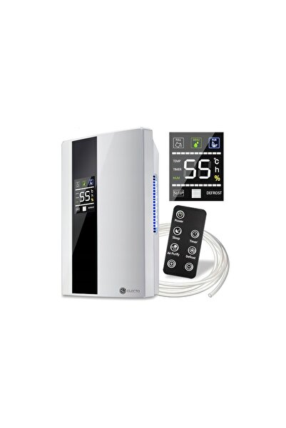 Kraft&dele Dezumidificator Alb 65W 2000ml 270ml/24h LCD Telecomandă