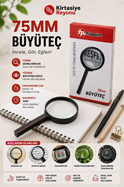 Kids Like 75mm Premium Büyüteç