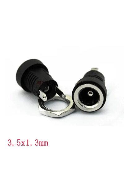 OEM Mufa alimentare DC mama 3.5x1.3mm filet interior 7.5mm pentru montare pe ...