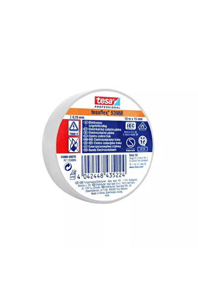 OEM Banda izolatoare TESAFLEX 10m alb TESA