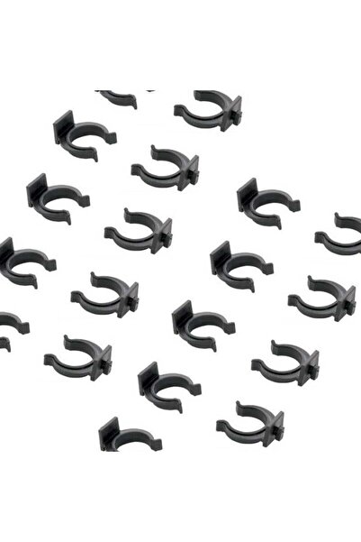 OEM Set clips plastic pentru plinta PVC 20 buc