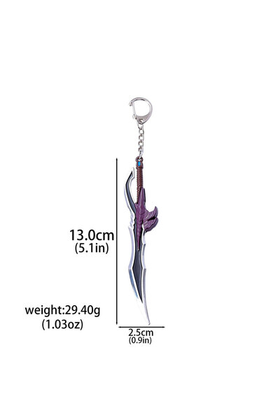 Choice3 Beige Game Solo Leveling Keychain Strongest Hunter Cheng Xiaoyu Knigh...
