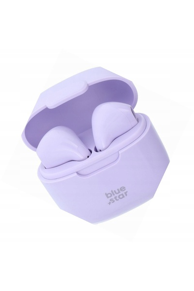 Blue Star Press Căști wireless Blue Star TWS violet BT 5.3 pentru Realme 12 P...
