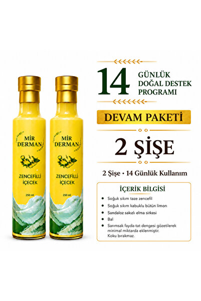 Zencefilli İçecek 250ml 2'li Paket)