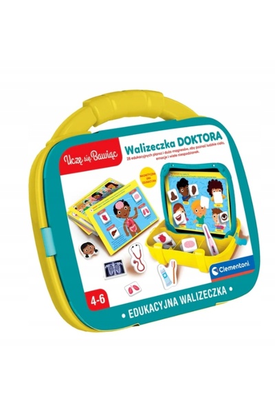 Baby Clementoni Valiză educativă de doctor Clementoni 4+, jucărie interactivă...