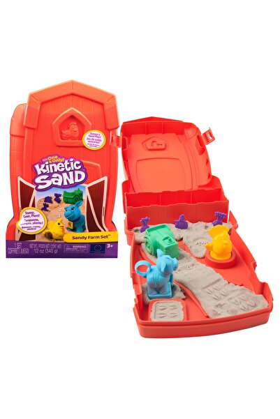 Spin Master Toys Far East Kinetic Sand Farma Box - Set cu nisip și accesorii ...