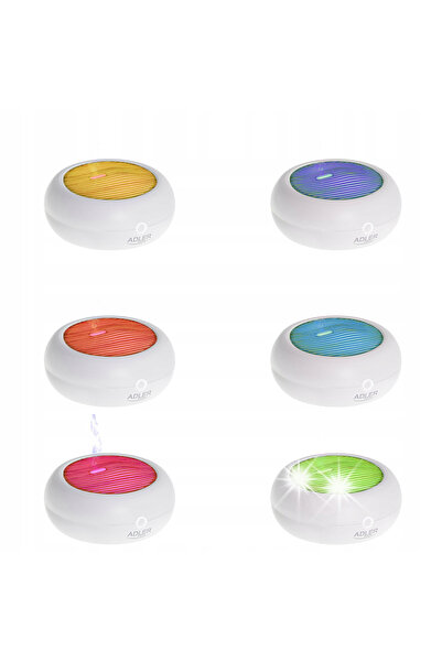adler Umidificator de aer, difuzor de arome pentru uleiuri esențiale, aromati...