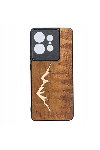 BewooDesign Husă din lemn Bewood pentru Motorola Edge 50 Pro GÓRY IMBUIA