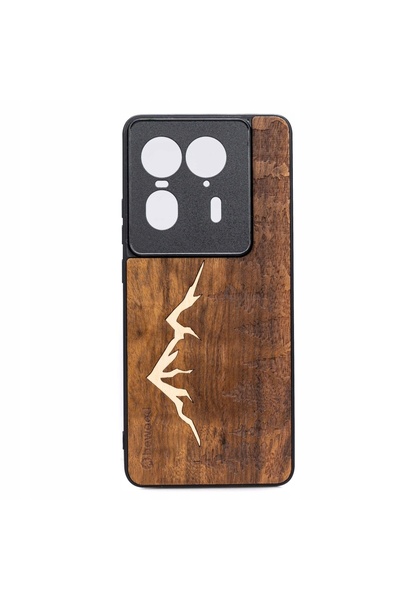 BewooDesign Husă din lemn Bewood pentru Motorola Edge 50 Ultra GÓRY IMBUIA