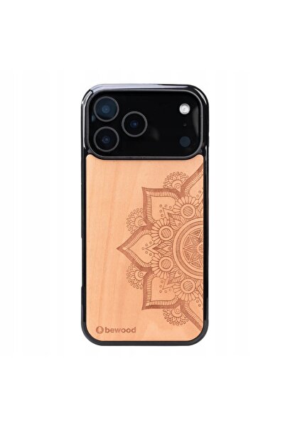 BewooDesign Husă din lemn Bewood pentru iPhone 17 Pro Max MANDALA MĂSLINĂ