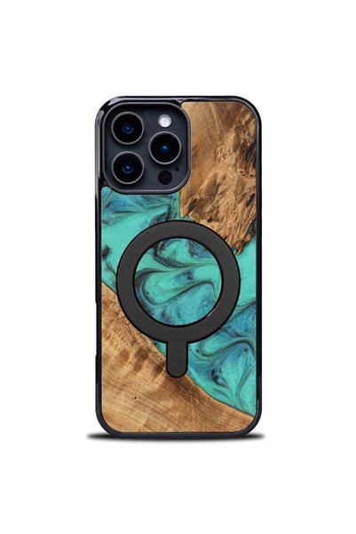 BewooDesign Husă Bewood Unique pentru iPhone 16 Pro Max - Turcoaz cu MagSafe