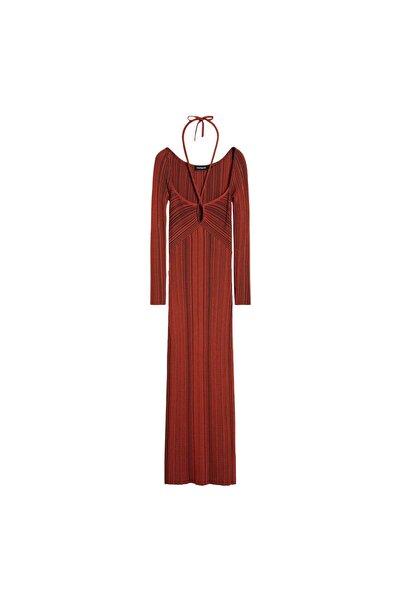 Desigual Rochie de cocktail pentru femei 25WWVF08 Portocaliu