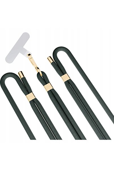 NO BRAND Șnur pentru telefon 3MK EasyClip Elite Verde închis
