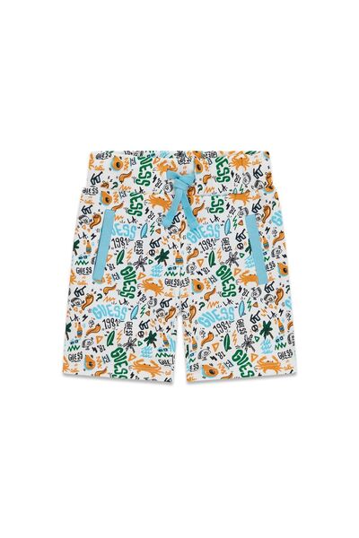 Guess Șorturi sport băieți N6GD00KA6R4 Multicolor