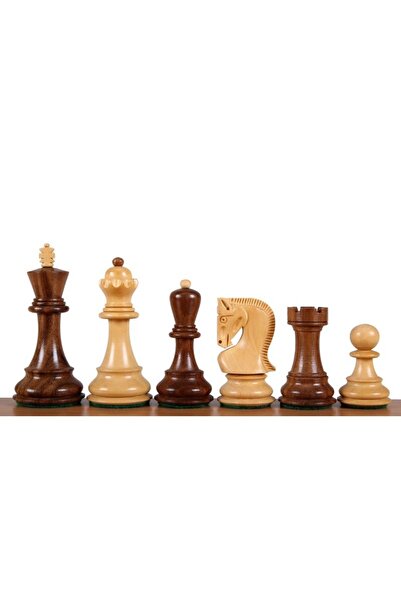 Sunrise Chess & Games Traditional chess Top Bottom Set ZAGREB ACACIA 3.00"