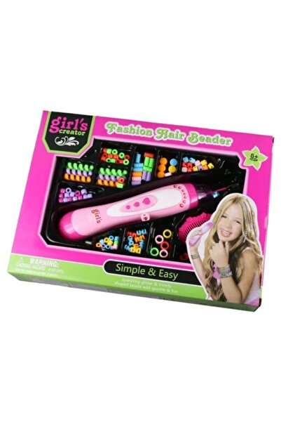 Toy Aparat creativ cu margele Girl’s Creator, pentru impletit parul