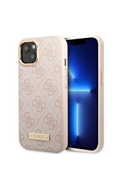 OEM Guess “4G + Plate Logo Collection” Θήκη προστασίας για iPhone 14 Plus (Ρο...