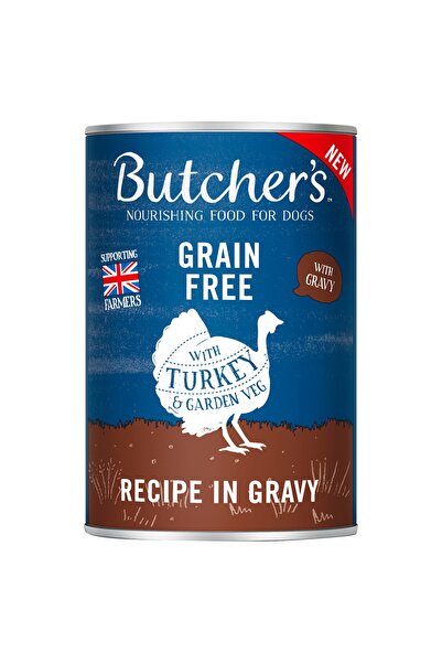 NO BRAND Karma pentru câini BUTCHER'S Original Recipe în sos de curcan 400 g