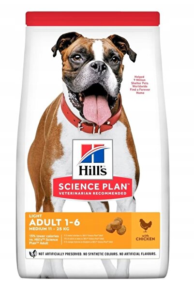 NO BRAND Karma HILL'S Adult Ușor Mediu Pui 2.5 kg