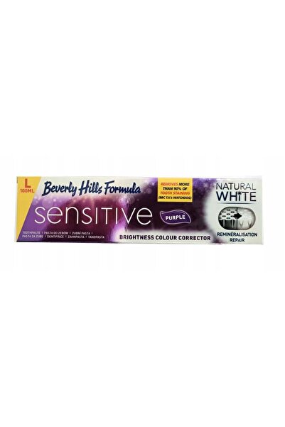 NO BRAND Pastă de dinți BEVERLY HILLS White Sensitive Purple 100 ml