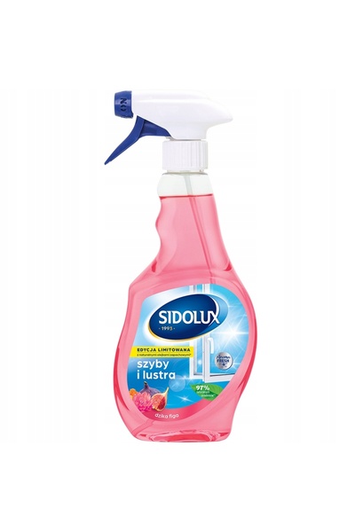 NO BRAND SIDOLUX Crystal Dzika Figa lichid pentru spălat geamuri 500 ml