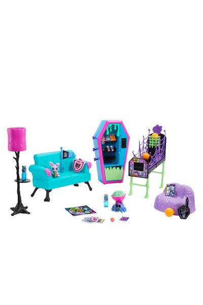 MONSTER HIGH Set de accesorii Salonik pentru studenți HNF67