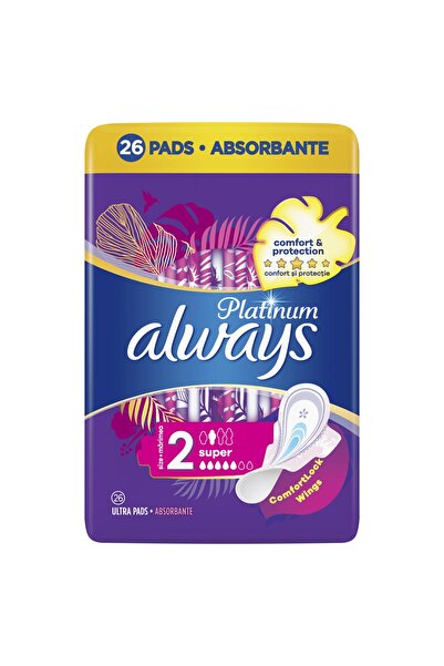 NO BRAND Absorbante ALWAYS Platinum Super (26 bucăți)