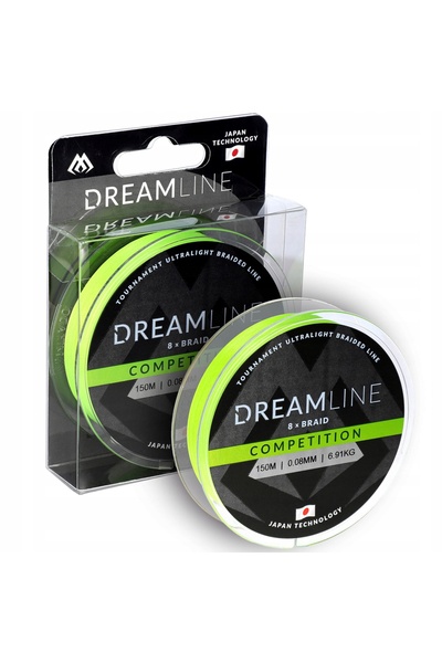 Mikado Plecionka Dreamline Competition 0.08 mm / 150 m Verde