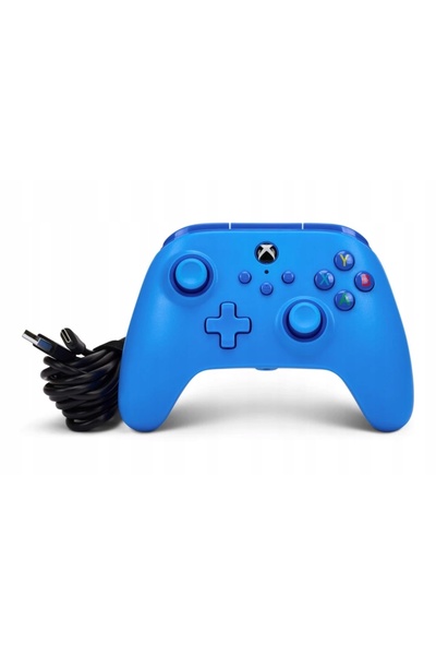 NO BRAND Controler cu fir POWERA Albastru (Xbox)
